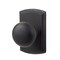 Delaney Hardware Italian Collection Santo Black Hall/Closet Door Knob 364604 - alternate 6